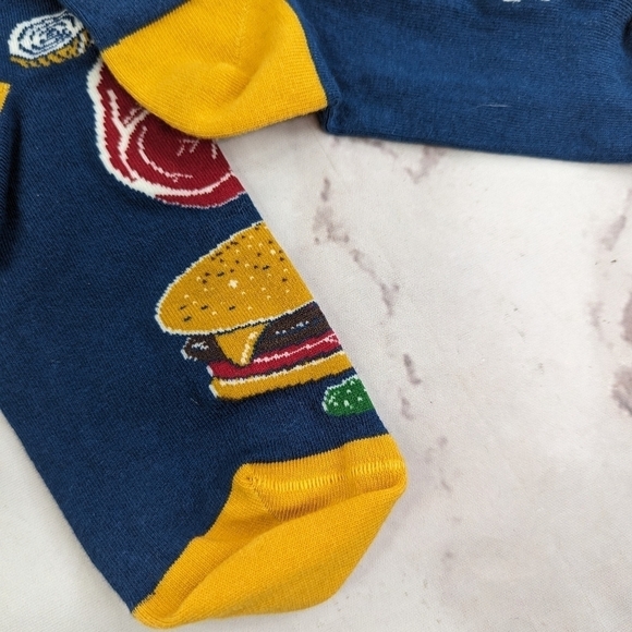 Primitives by Kathy Socks for Women Awesome Grill Master Cheeseburger Beer - Picture 4 of 7